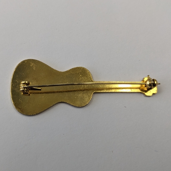 VTG DAMASCENE GUITAR PIN - Picture 3 of 6